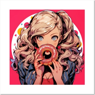 ann donut Posters and Art